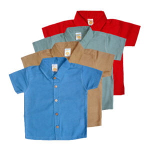 Kemeja Linen Polos