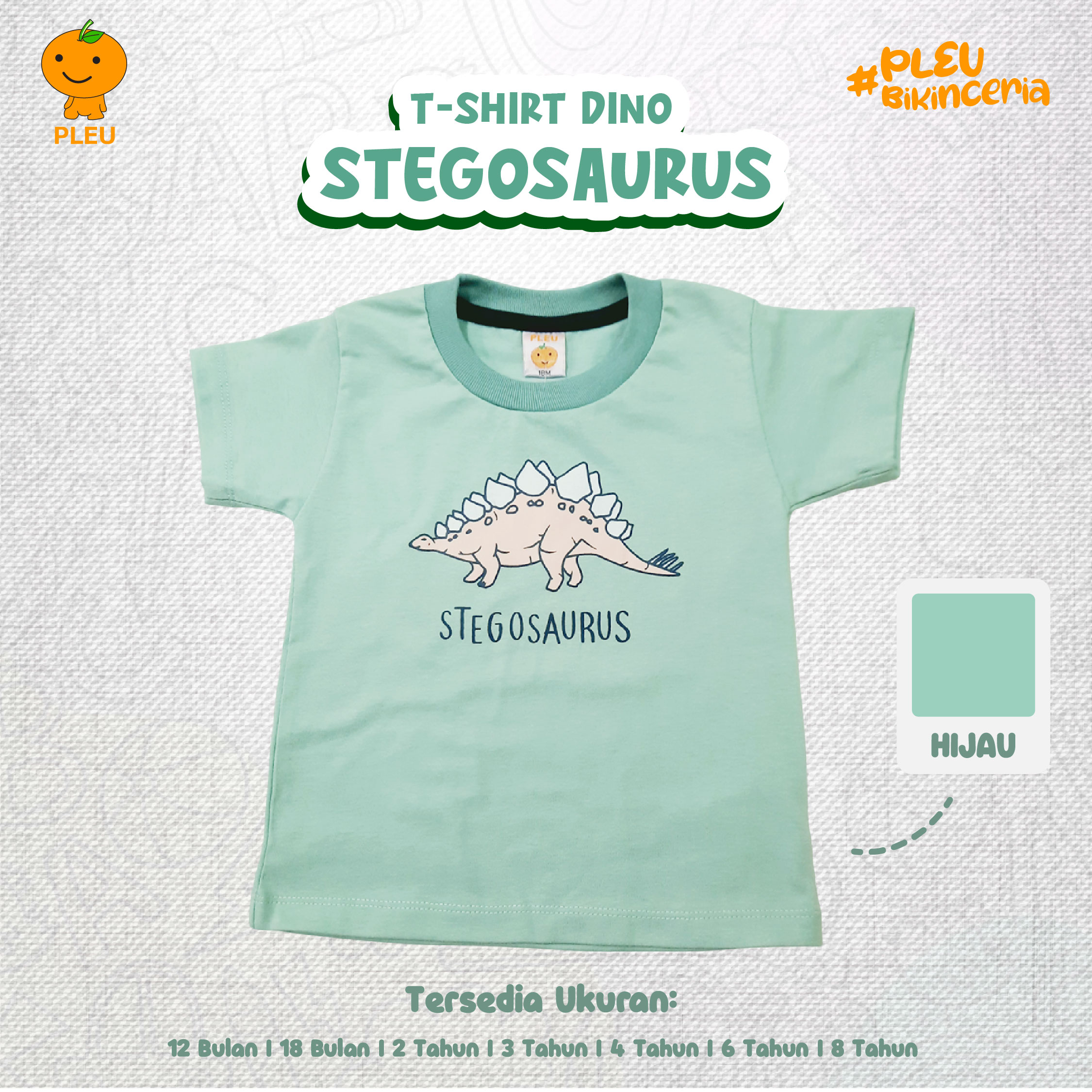 T-Shirt Dino Stegosaurus - Image 2