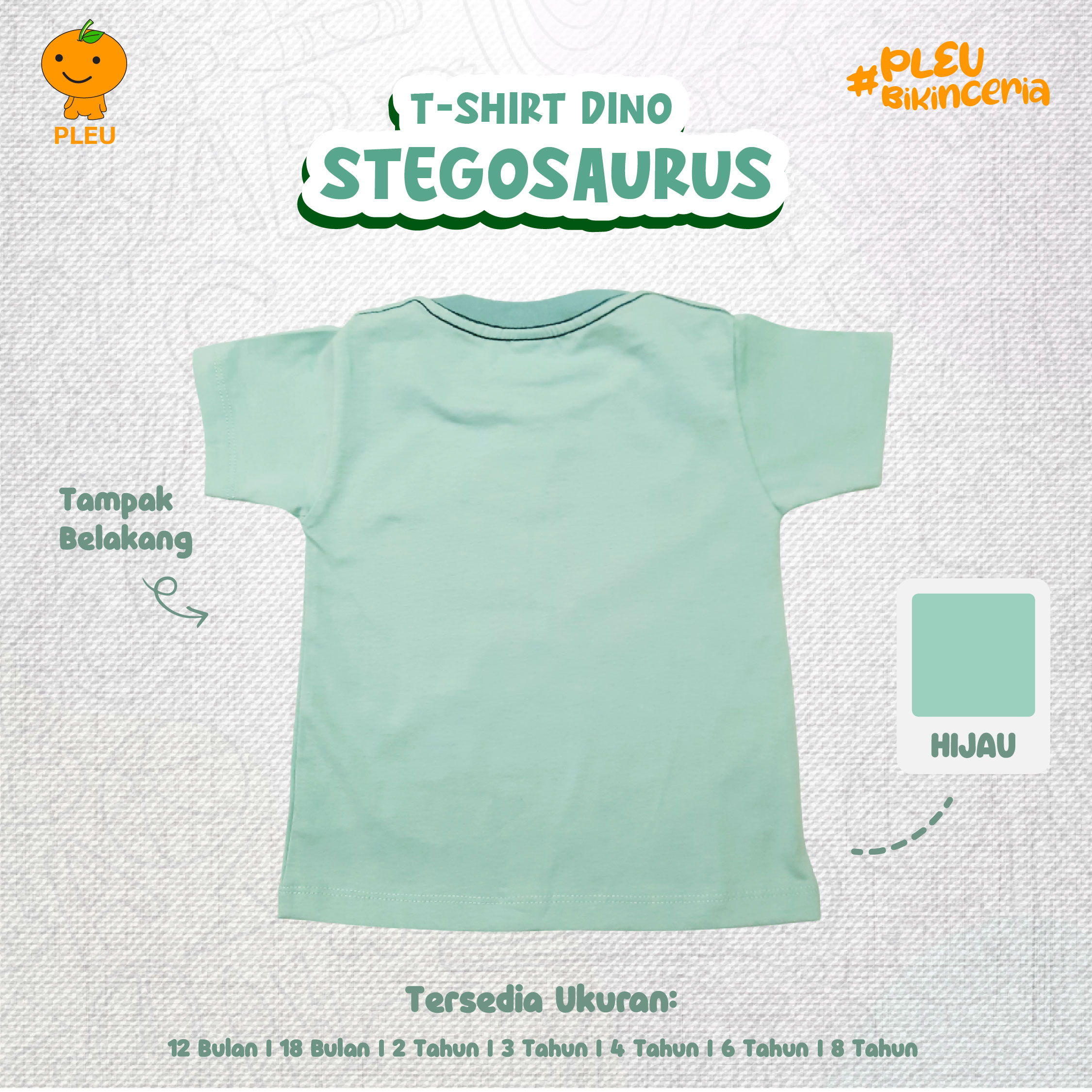 T-Shirt Dino Stegosaurus - Image 3